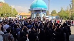 Tehran Students Protest Compulsory Hijab, Demand Release Of Jailed Classmates