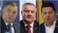 Milorad Dodik, Radovan Višković i Nenad Stevandić.