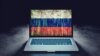Russian propaganda or troll farm factory. Cyber warfare