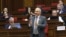 Armenia - Prime Minister Nikol Pashinian arrives for his government's question-and-answer session in parliament, Yerevan, October 7, 2026.