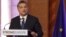 Hungary -- Prime Minister Viktor Orban makes a speech during a ceremony in the Cupola Hall of the Parliament in Budapest, 06Jan2011