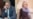 A combo photo of Ukrainian President Volodymyr Zelenskyy's former chief of staff, Andriy Yermak (left), and Veronika Anikyevich (right)