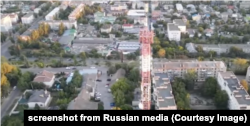 Телевежа в окупованому Бердянську