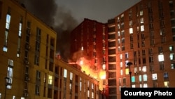 Наслідки російської повітряної атаки. Київ, 9 січня 2025 року 