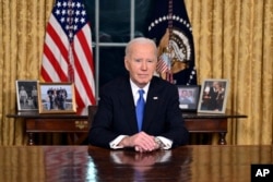 Ultimul discurs al lui Joe Biden din funcția de președinte al SUA, 15 ianuarie.