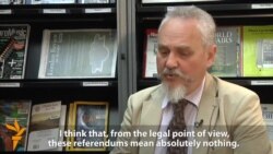 Russian Historian Says East Ukraine Referendums 'Make No Sense'