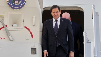 Марко Рубио пристига в Брюксел за срещата на външните министри