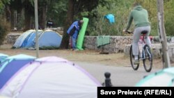 Protest Demokratskog fronta u Podgorici