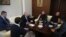 Бойко Борисов разговаря с феновете на ФК Левски
