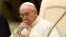 Pope Francis is seen during his general audience, at the Vatican, on January 11, 2017 in Vatican city.