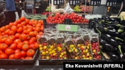 სურსათი თბილისის ერთ-ერთ სუპერმარკეტში