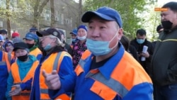 Рабочие столичной компании «Астана Тазалык» требуют повысить зарплаты