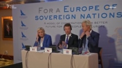 Європейські лідери ультраправих сил провели конференцію в Празі (відео)