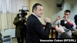 Fostul premier Vlad Filat la ședința de judecată în procesul lui Vladimir Plahotniuc, Judecătoria Chișinău, filiala Buiucani, 18 decembrie 2025.