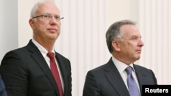 Кирилл Дмитриев жана Стив Уиткофф. 2025-жылдын 2-декабры. Москва. 