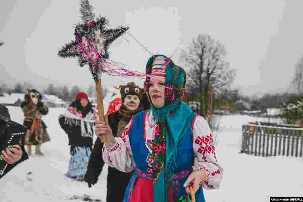 Шчодра з каляднай зоркай