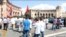 Armenia - A demonstration in Yerevan in support of Syrian Armenians taking refuge in Armenia, 19Jul2012.