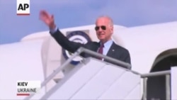 U.S. Vice President Biden Arrives In Ukraine