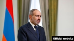 Armenian Prime Minister Nikol Pashinian addresses the nation, November 12, 2020