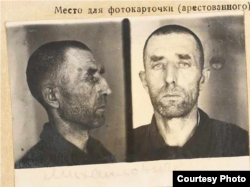 Фото арестованного, 1950 год. Источник: Державний архів Дніпропетровської області.