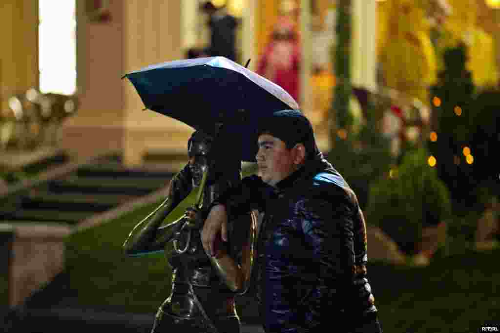 Yeni il üçün bəzənmiş Bakıdan fotolar #21