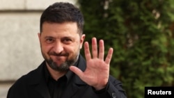 Volodimir Zelenski se află într-o nouă săptămână diplomatică: după Franța (luni) și Spania (marți, în imagine), merge și în Turcia. 