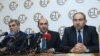 Armenia -- Leaders of the opposition Yelk alliance at a press conference in Yerevan, 3March, 2017.