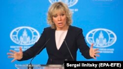 Портпаролката на руското МНР, Марија Захарова
