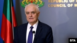 Служебният министър на отбраната Атанас Запрянов