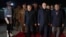 Mohammad Bagher Ghalibaf, middle, and Abbas Araghchi, left, arrived in Islamabad-- 10 Apr 2026