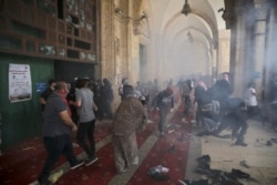 Столкновения возле мечети Аль-Акса. 10 мая 2021 года