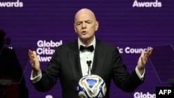 Presidenti i organit qeverisës së futbollit botëror (FIFA), Gianni Infantino.
