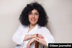 Iranian Nobel Peace Prize winner Narges Mohammadi (file photo)
