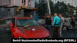 Pasojat e sulmit rus në Kiev, Ukrainë, 1 gusht 2026.