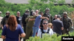 Освобождённых заложников доставили в Израиль, 8 июня 2024 года