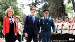 Претседателот Стево Пендаровски во посета на Генералштаб на АРМ