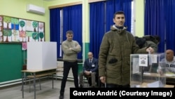 Sa biračkog mesta u Kuli, 150 kilometara od Beograda, na lokalnim izborima marta 2026. godine. 