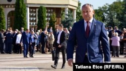 Igor Dodon la Memorialul Eternitate, 24 august 2017