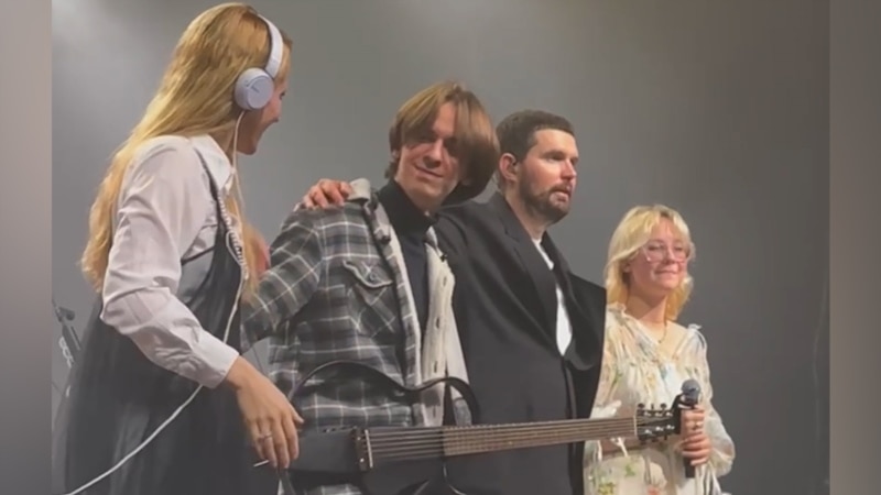 Musicians Targeted By Kremlin For Anti-War Lyrics Unite On Stage In Vilnius
