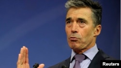 NATO Secretary-General Anders Fogh Rasmussen (file photo)