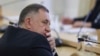 Lider bosanskih Srba Milorad Dodik prisustvuje sastanku sa ruskim ministrom spoljnih poslova Sergejom Lavrovom (Sergey Lavrov) u Moskvi, 9. septembra 2025. godine.