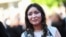 France - Kazakh actress Samal Yeslyamova arrives on May 19, 2018 for the closing ceremony and the screening of the film "The Man Who Killed Don Quixote" at the 71st edition of the Cannes Film Festival in Cannes, southern France.  / AFP PHOTO / Anne-Christ