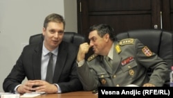 Aleksandar Vučić i Ljubiša Diković