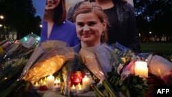 În Piața Parlamentului, la Londra în amintirea lui Jo Cox