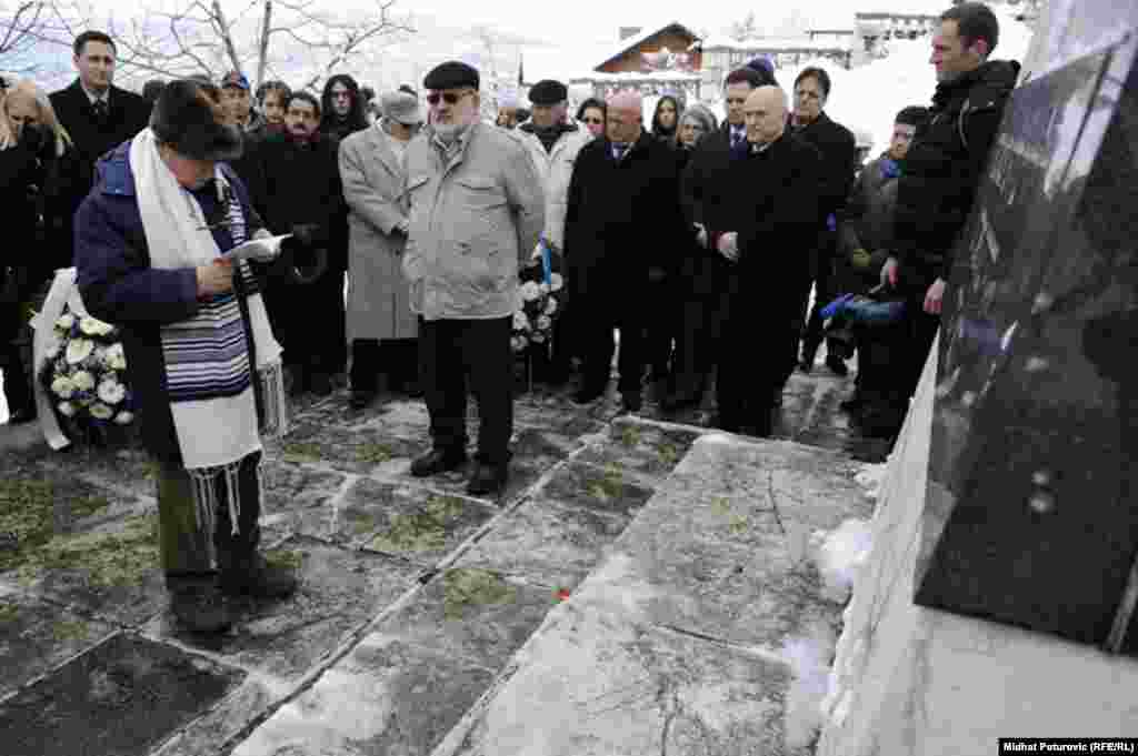 Obilježavanje Međunarodnog dana sjećanja na žrtve holokausta, Sarajevo, 27. januar 2012.