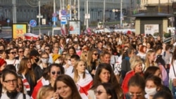 Жаночы марш у Менску, 12 верасьня.