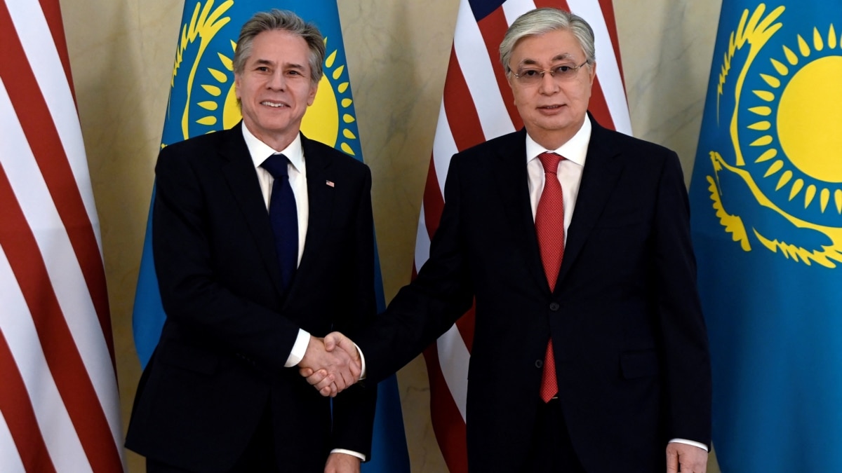Blinken Starts Asia Trip With Promise Of New Aid To Central Asia