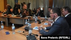 Predsjednik borda direktora KAP-a na saslušanju pred Odborom za kontrolu privatizacije Skupštine Crne Gore, mart 2012.