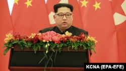 North Korean leader Kim Jong Un has vowed to freeze nuclear and missile tests. (file photo).