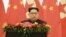 Hytaý, Demirgazyk Koreýanyň lideri Kim Jong Un söz sözleýär. Arhiw suraty